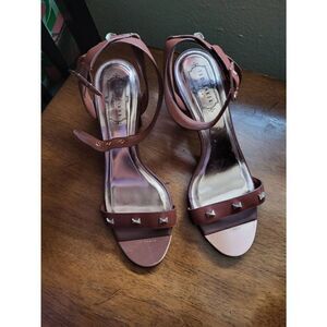 Ted Baker brown leather butterfly sandals 40EU